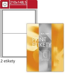 SK Label Lesklé etikety 210,0 x 148,5 mm, 200 ks