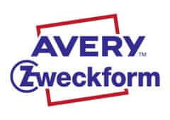 Avery Zweckform Samolepiace menovky, biele 80x50 mm, 200 ks