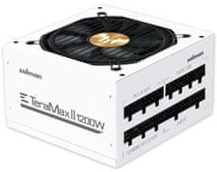 Zalman zdroj ZM1200-TMX2 WH/ 1200W / zdroj ZM1200-TMX2 WH/ 1200W / ATX3.0 / active PFC / modulárne / 80 Plus Gold