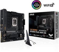 ASUS TUF GAMING B760-PLUS WIFI D4 soc 1700 DDR4 mATX HDMI DP