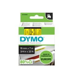 Dymo Páska D1 - žltá, šírka 19 mm, návin 7 m, čierne písmo