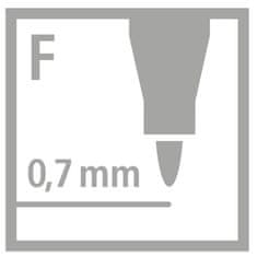 Stabilo Permanentný popisovač OH Pen 842 - modrý, 0,7 mm