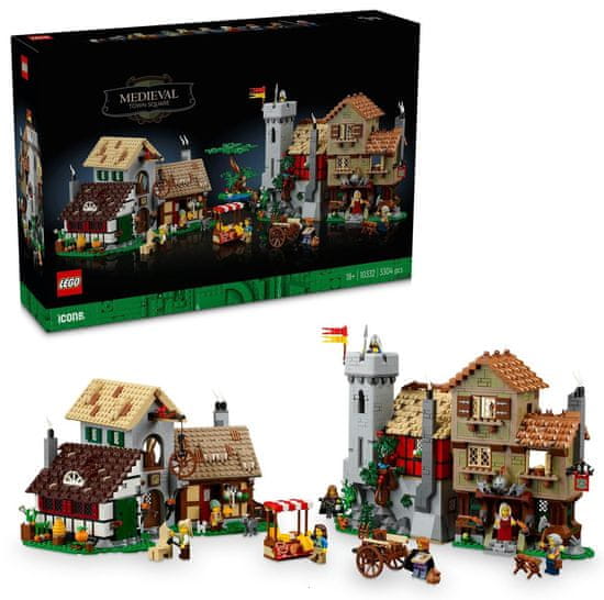 LEGO Icons 10332 Stredoveké námestie