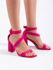 Amiatex Dámske sandále 108096 + Nadkolienky Gatta Calzino Strech, odtiene ružovej, 36
