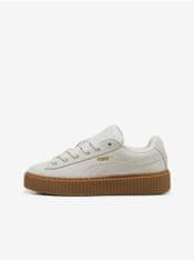 Puma Biele dámske kožené tenisky Puma x Fenty Creeper Phatty 41