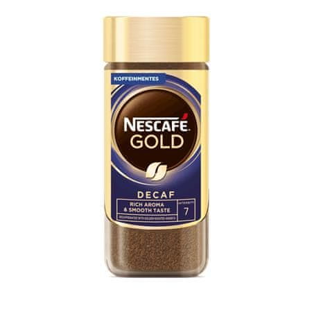 NESCAFÉ Káva "Gold", bez kofeínu, instantná, 100 g, 12438557