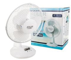 Adler AD 7302 Stolný ventilátor 23 cm 56 Db 45 W