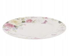 Koopman Porcelánový dezertný tanier 21 cm kvetinový vzor
