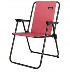 Koopman Turistická skladacia stolička s operadlom 52x45x69 cm