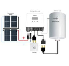 ANTIK Telecom FVE regulátor MPPT ANTIK Solartech PWH-01 V3, WiFi, fotovoltaický ohrev vody, Voucher Antik TV na 6 mesiacov ZADARMO 