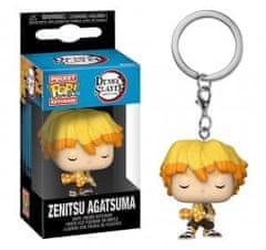 Funko Pop! Zberateľská kľúčenka Keychain Zenitsu Agatsuma Demon Slayer