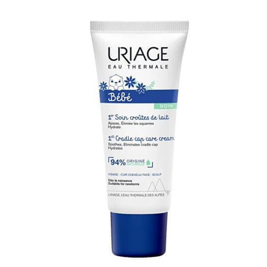 Uriage Detský krém na šupinky vo vlasoch Bébé (1st Cradle Cap Care ) 40 ml