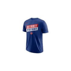 Nike Tričko modrá S Detroit Pistons Dry