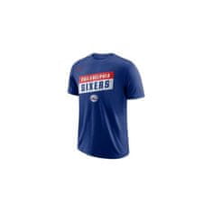 Nike Tričko modrá S Philadelphia 76ERS Dry