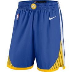 Nike Nohavice basketball modrá 188 - 192 cm/XL Nba Golden State Warriors Icon Edition Swingman