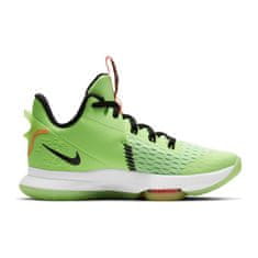 Nike Obuv basketball zelená 45 EU Lebron Witness V Volt