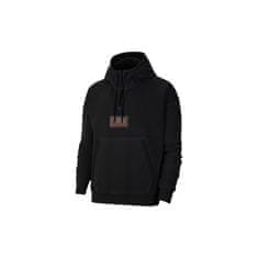 Nike Mikina čierna 178 - 182 cm/M M J 23ENG Flc PO Hoodie