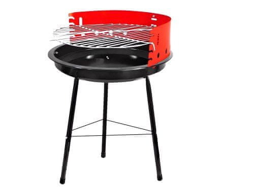 Verk  27095 BBQ gril na drevené uhlie, okrúhly 32 cm