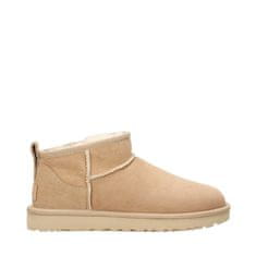 Ugg Australia Členkové topánky béžová 37 EU W Classic Ultra Mini Sand