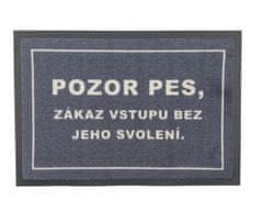 GDmats Rohožka so psím dovolením 40x60 cm – na von aj na doma 40x60