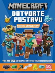 Minecraft - Tvorba postáv - Knižka so samolepkami