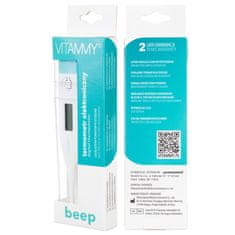 Vitammy BEEP Digitálny teplomer v displeji, 10 ks