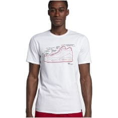 Nike Tričko biela L AJ3 Tee 2