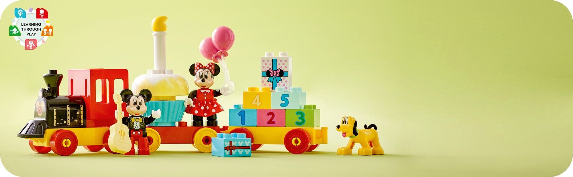 LEGO DUPLO 10941 Narodeninový vláčik Mickeyho a Minnie