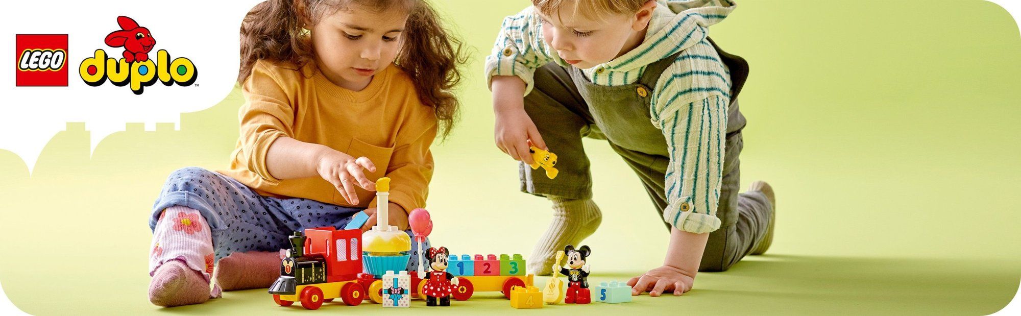 LEGO DUPLO 10941 Narodeninový vláčik Mickeyho a Minnie