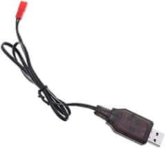 YUNIQUE GREEN-CLEAN USB nabíjačka 6V MH Ni-CD pre batérie hračiek na diaľkové ovládanie | JST 2P kábel | Ochrana proti preťaženiu a skratu | Vhodné pre drony, lietadlá a kvadrokoptéry