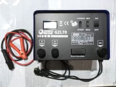 Ripper Nabíjačka autobatérií 12/24V, funkcia START s diaľkovým ovládačom GZL-70 RIPPER