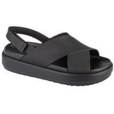 Crocs Sandále čierna 36 EU Brooklyn Luxe Strap