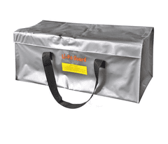 YUNIQUE GREEN-CLEAN Bezpečnostná taška na batérie RC | Ochranné puzdro proti výbuchu Lipo | Nabíjacia taška odolná voči ohňu, veľká veľkosť 640x250x250 mm