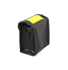 YUNIQUE GREEN-CLEAN Bezpečnostná taška na Lipo batérie, 1 kus, nehorľavý a výbuchuvzdorný materiál, rozmery 80x45x80 mm | Dvojitá batéria - Ideálne pre DJI Spark RC batériu