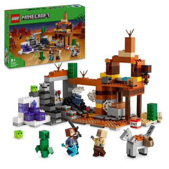 LEGO Minecraft 21263 Banská šachta v pustatine