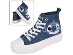 Disney Stitch Disney Dámske vysoké tenisky z džínsového materiálu 39 EU / 6 UK