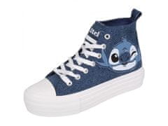 Disney Stitch Disney Dámske vysoké tenisky z džínsového materiálu 39 EU / 6 UK