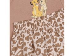 Disney Dámska letná pyžama Disney King Lion, bavlnené pyžamo na ramienka XS