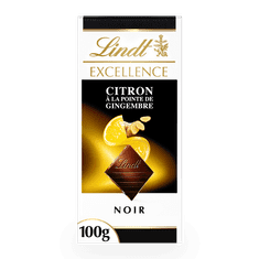 LINDT EXCELLENCE citrón zázvor 100g