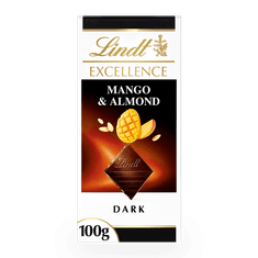 LINDT EXCELLENCE Mango & Almond, 100g