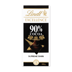 LINDT EXCELLENCE Extra horká čokoláda 90% 100g