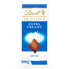 LINDT EXCELLENCE extra jemná mliečna čokoláda 100g