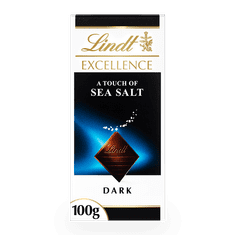 LINDT EXCELLENCE horká čokoláda s morskou soľou 100g