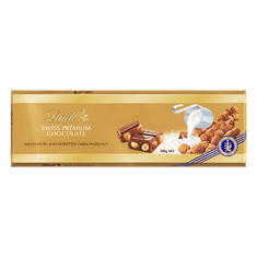 LINDT Zlatá Mliečna čokoláda s lieskovými orieškami 300 g