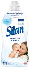 Silan Zmäkčovač tkanín Silan sensitive 1,8 l 72 praní