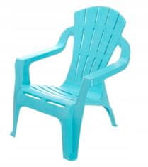 Koopman Detská plastová stolička 44x40x37 cm