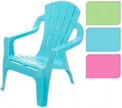 Koopman Detská plastová stolička 44x40x37 cm