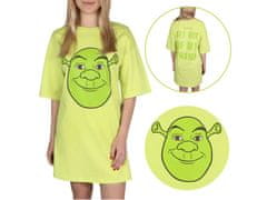 Disney Shrek Zelená, dámska nočná košeľa, bavlnená nočná košeľa na spanie XXS