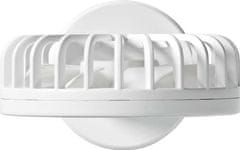 Nedis ruční ventilátor/ průměr 6 cm/ výkon 0,9 W/ 2 rychlosti/ plast/ bílý