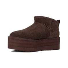 Ugg Australia Snehovky hnedá 36 EU Classic Ultra Mini Platform